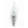 E12 LED Light Bulbs Dimmable Warm Daylight Cold White 60w LED Flame Bent Tip Candelabra Base Candle Bulbs